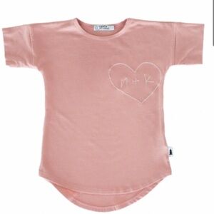 North Kinder Blush Rose T-Dress, Size 3-4T